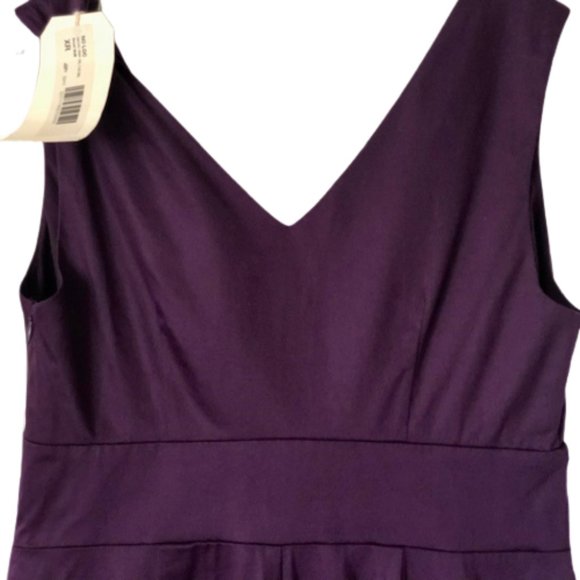 Boden Purple Plum Smart Shift WH251 Sleeveless Cotton - 6L - Picture 6 of 10